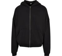 Urban Classics 90´s Full Zip Sweatshirt Black L Men