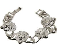 Urban Classics Accessories Lion Bracelet, S/M, Stainless Steel, Not applicable