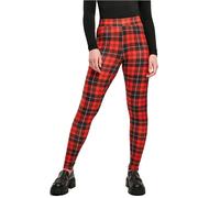 Legging woman Urban Classics Soft AOP GT Red 2XL