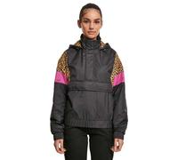 Urban Classic women's parka mixed sweater over Noir XS