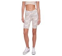 Urban Classics Aop Tech Cycle Short Leggings Beige 5XL Woman