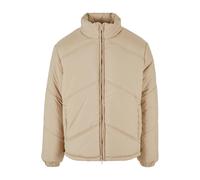 Urban Classics Arrow Puffer Jacket Wet Sand size M | Winter Jackets Outlet | Men | Brown M