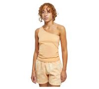 Urban Classics Women's Ladies Asymmetric Top Cami Shirt, Pale Orange, XXL