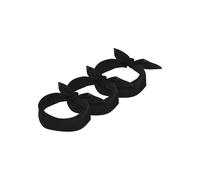 Urban Classics Bandana 3-Pack Fascinator, Black/Black, One Size