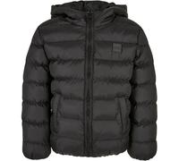 Urban Classics Boys Basic Bubble Jacket, Black/Black/Black, 134/140