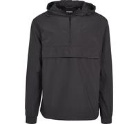 Urban Classics Basic Pull Over Jacket Men Hooded Windrunner Zip Hoodie