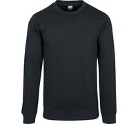 Urban Classics Basic Terry Crew Sweatshirt black XL