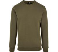 Urban Classics Basic Terry Crew Sweatshirt olive 3XL
