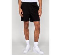 Urban Classics - Bermuda With Elastic Waistband Black - Shorts - black - S - 100% Cotton S