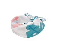 Urban Classics Big Satin Bandana Baseball Cap, Turquoise Floral, One Size