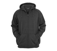 Urban Classics Blank Zip Hoodie Hoodie Jacket charcoal 4XL