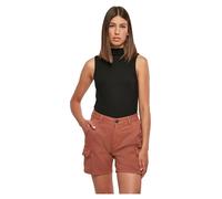 Body sleeveless ribbed knit woman Urban Classics Noir 5XL