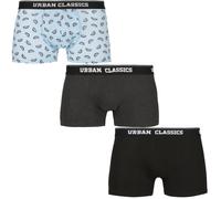 Urban Classics Boxer Shorts 3-Pack Logo Tape Underwear Briefs Trunk