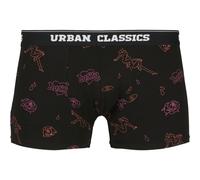 Urban Classics Boxer Shorts 3-Pack Underwear Black/Grey Men S-XXL Three Pieces