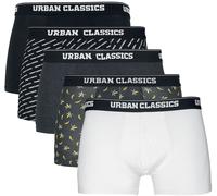 Urban Classics Boxer Shorts 5-Pack Boxers Set black grey white XL