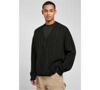 Urban Classics Boxy Cardigan Knitted Vest Men Cable Knit Oversize