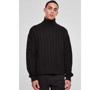 Urban Classics - Boxy Roll Neck Black - Pullover - black - 3XL - 100% Polyacrylic,Knitwear 3XL