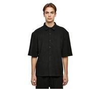 Urban Classics Boxy Towel Short Sleeve Shirt Black S Men
