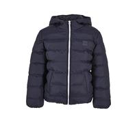 Urban Classics Boys Basic Bubble Jacket, Navy/White/Navy, 134/140