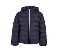Urban Classics Boys Basic Bubble Jacket, Navy/White/Navy, 146/152
