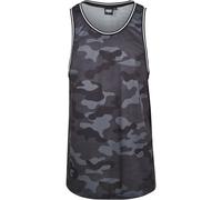 Urban Classics Camo Mesh Tank Top Shirt Camouflage