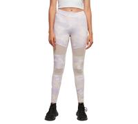 Urban Classics Camo Tech Mesh Leggings Purple 4XL Woman