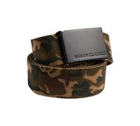 Urban Classics Canvas Belt, Woodcamo/blk, One Size