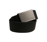 Urban Classics Canvas Belt, Black, One Size