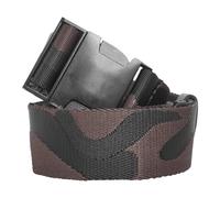 Urban Classics - CANVAS Rubbered Touch Belt grey camo