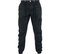 Urban Classics Jogging Cargo Pants Black L Men
