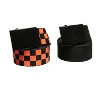 Urban Classics Check And Solid Belt 2 Units
