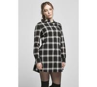 Urban Classics Check Long Sleeve Dress