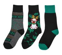 Urban Classics Christmas Dog Long Socks 3 Units