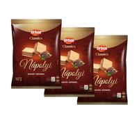 Urban Classics Cocoa Cream Wafer Biscuits, Traditional Hungarian Style, 180g, Pack of 3, No Preservatives