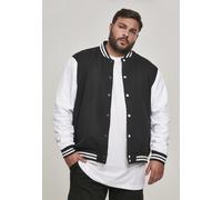 Urban Classics College Jacket 2-tone College Sweatjacket Black/White