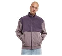 Urban Classics Colour Block Polar Fleece Full Zip Sweatshirt