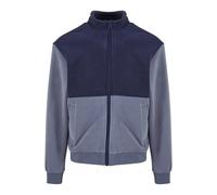 Urban Classics Colour Block Polar Fleece Jacket Navy/cloud Sky size S | Bomber Jackets Outlet | Men | Blue S