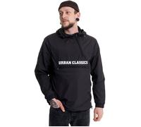 Urban Classics - Commuter Pull Over Black - Jacket - black - S - 100% Polyester S