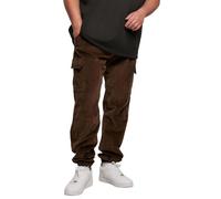 Urban Classics Men's Corduroy Cargo Jogging Pants, darkolive, M