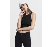 Urban Classics Ladies Cropped Rib Top Top black 4XL