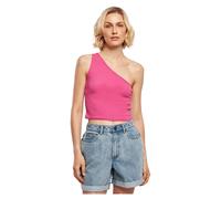 Urban Classics Crop Top Asym Sports Bra