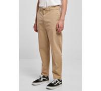 Urban Classics - Cropped Chino Unionbeige - Pants - beige - W38 - 98% Cotton, 2% Elastane W38