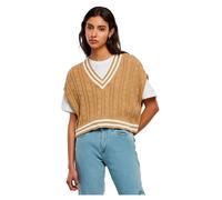 Women's short knit sweater Urban Classics College Beige XL