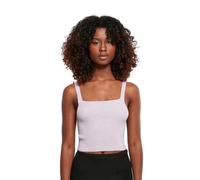 Women's short knitted tank top Urban Classics GT Blanc 4XL