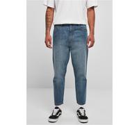 Urban Classics Cropped Tapered Jeans 5-Pocket Men Regular Fit Pants