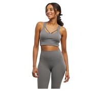 Crossed women's bra Urban Classics Sports Gris XS
