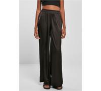 Urban Classics Satin Wide Pants Black 4XL Women