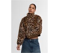 Urban Classics Damen Jacke Ladies Cropped Faux Fur Jacket TB7938
