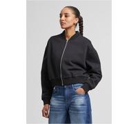 Urban Classics Damen Jacke Ladies Short Sweat Zip Jacket TB7781