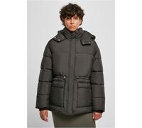 Urban Classics Damen Jacke Ladies Waisted Puffer Jacket Black